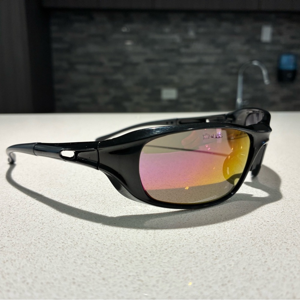 Bolle Black Sunglasses with Multicolor Lenses - Picture 10 of 14